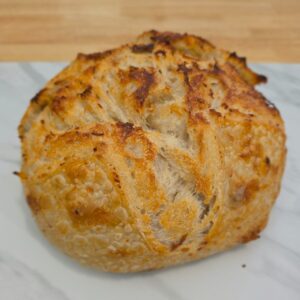 Roasted Garlic Parmesan Sourdough
